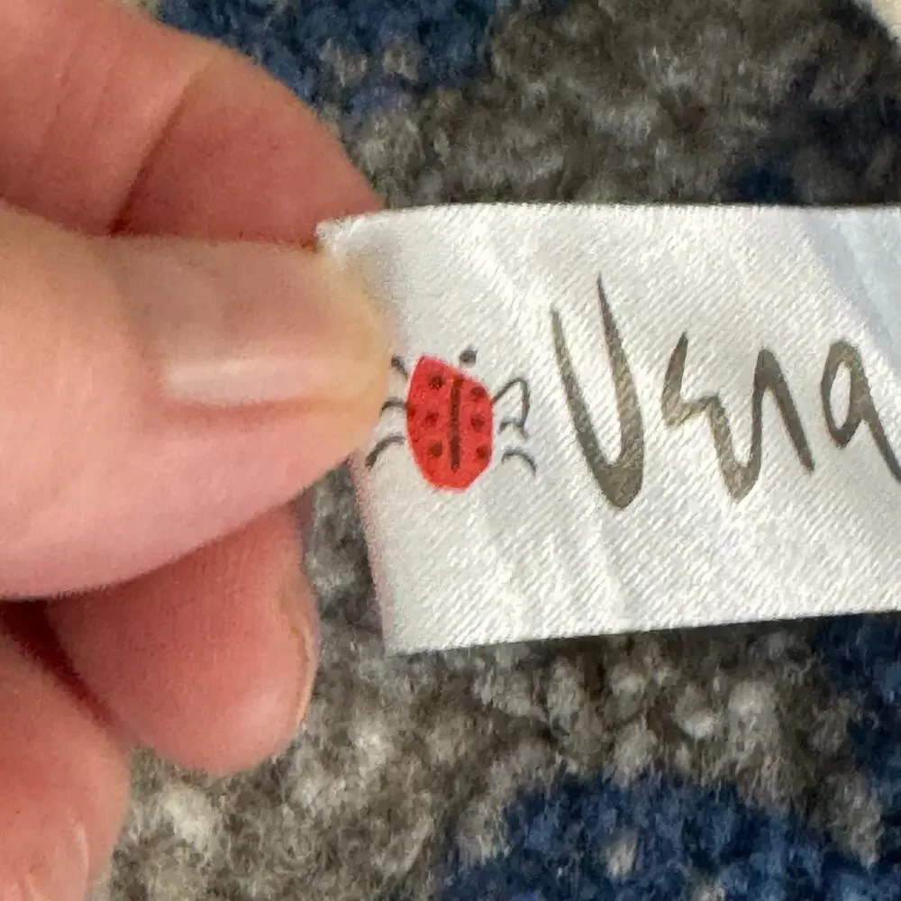 Vintage Vera Neumann Small Christmas Tablecloth Poinsettias 48x53